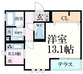 プレミール甲子園の物件間取画像